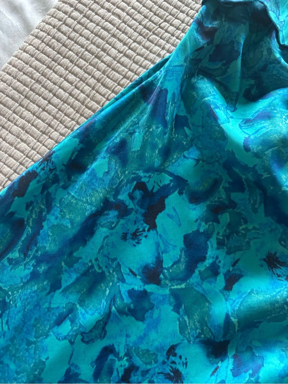 Hello Molly Highway to Heaven Maxi Dress Blue Green (Size 6) LIKE NEW - Picture 9 of 12